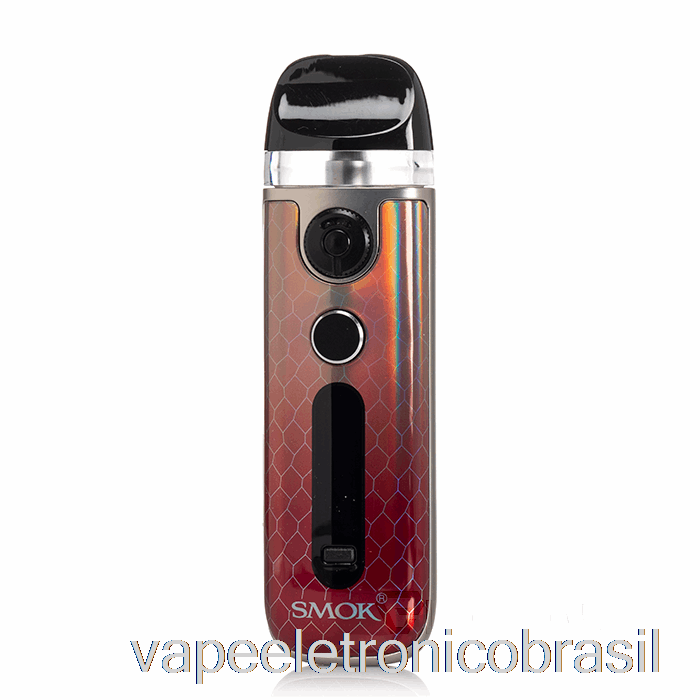 Vape Vaporesso Smok Novo 5 30w Sistema Pod Prata Vermelho Cobra